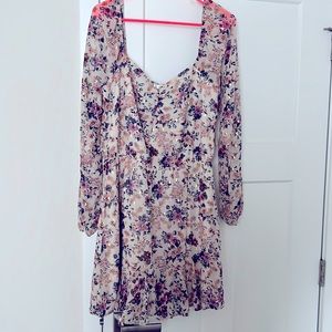 NWT Row A floral minidress